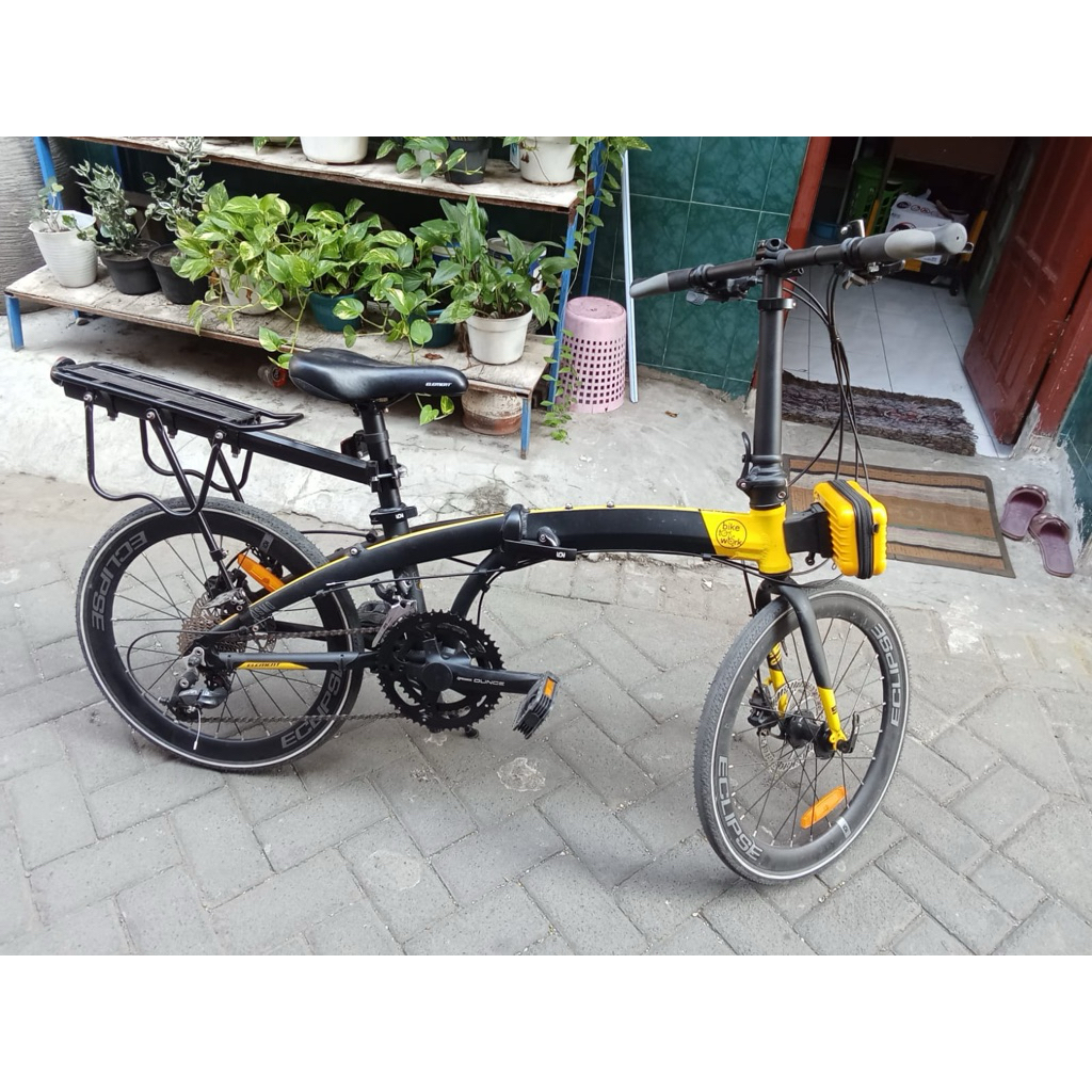 Sepeda Lipat Ecosmo Z9 Secnd