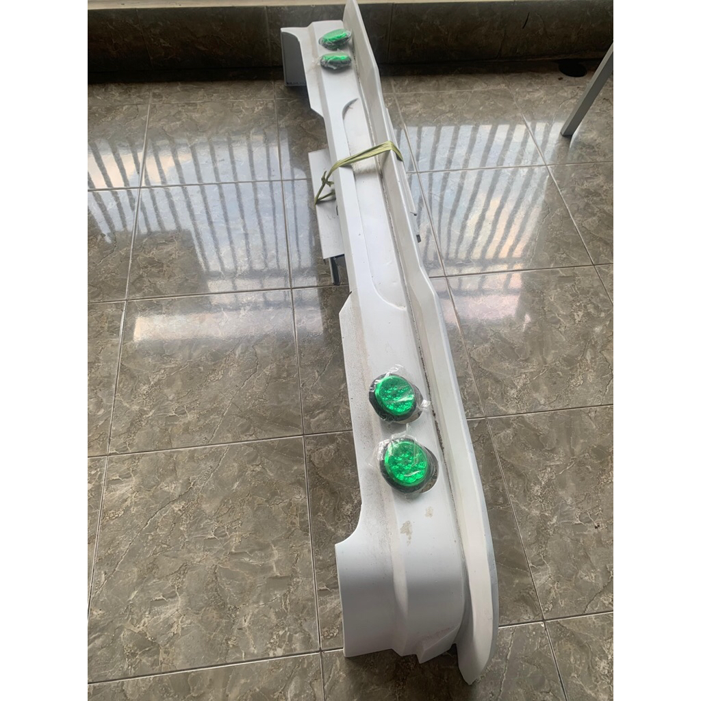 SPOILER TAMBAHAN BEMPER MODEL JAMBI TRUK CANTER GIGA DUTRO DLL BAHAN PLAT BESI