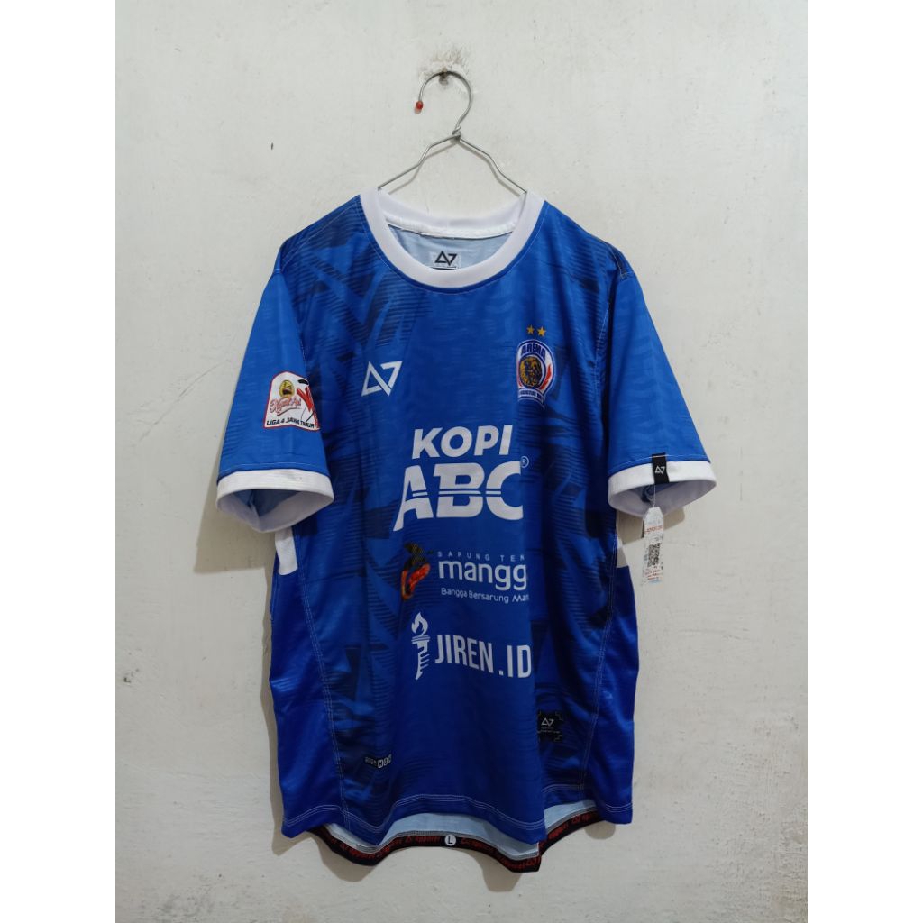 Jersey Arema Indonesia Malang Home Liga 4 Jawa Timur 2024 2025 Original Player Issue A7