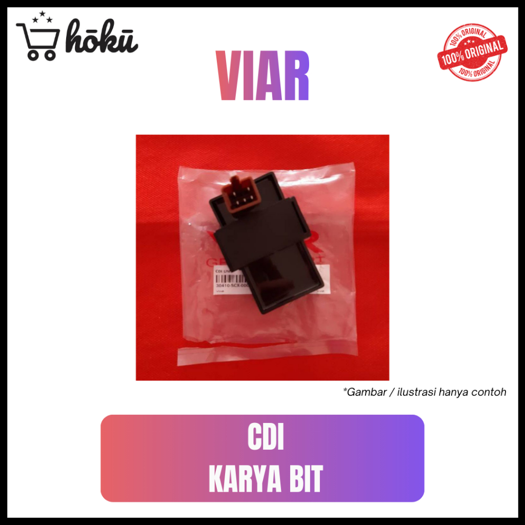 VIAR KARYA BIT - Cdi Viar Bit / Cdi Viar 100 cc Roda Tiga Sparepart Viar