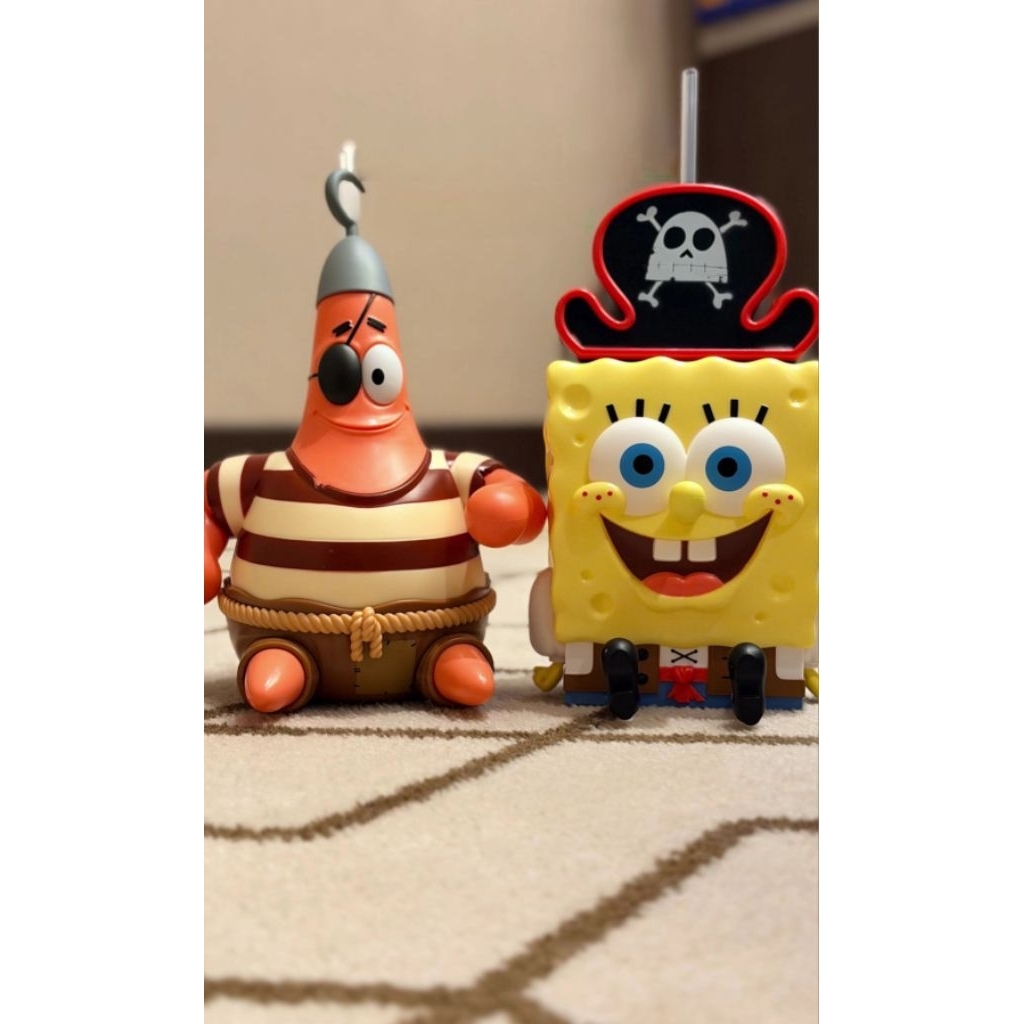 [SUPER LIMITED] TUMBLER XXI SPONGEBOB & PATRICK (Spongebob Sipper Cup & Patrick Sipper Cup)