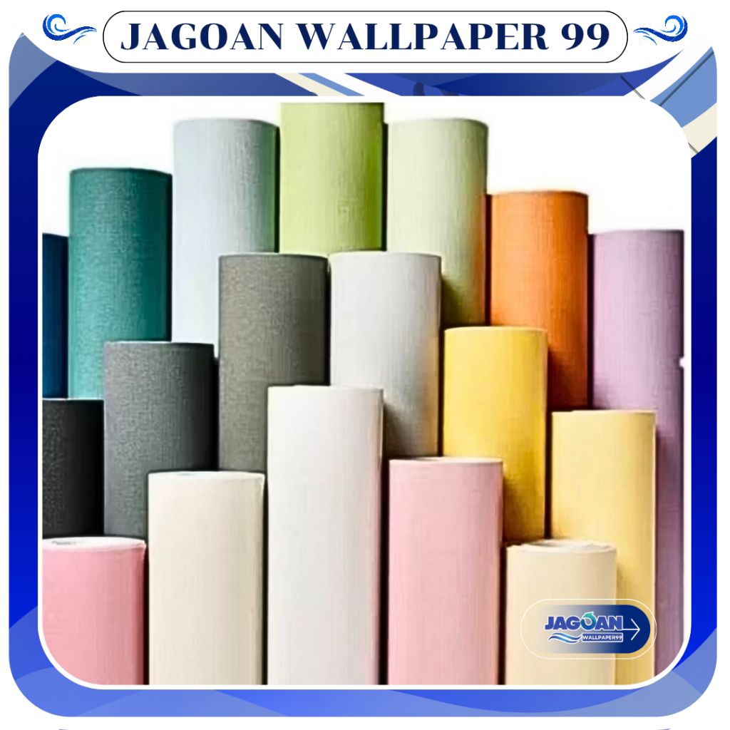 Wallpaper Dinding Polos Wallpaper Stiker Polos
