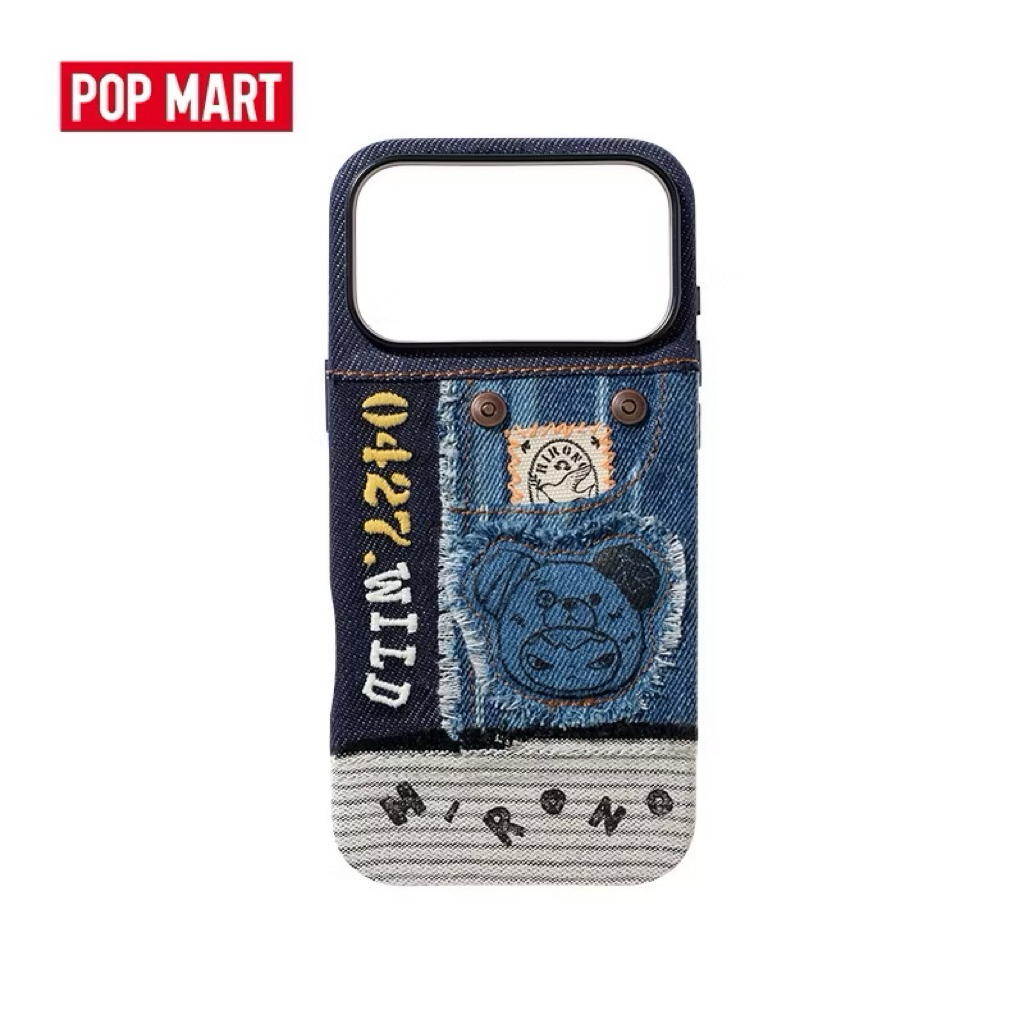 Pop Mart Hirono Road Journal Series Phone Case for Patchwork iPhone 17 Pro