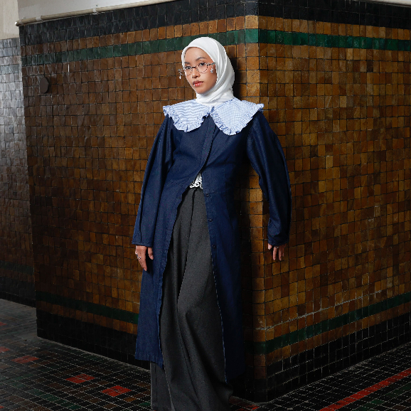 THENBLANK Feby Putri | Semesta Dress Atasan Wanita Panjang