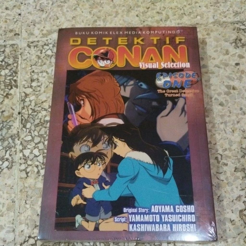 komik detective conan visual selection episode one /aoyama gosho manga