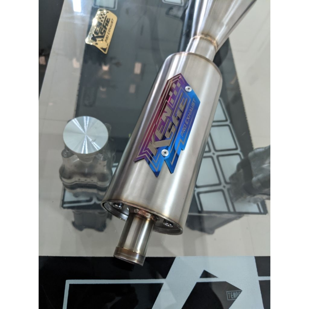 knalpot fizr model standar racing kensae pro exhaust suara garing khas NINJA