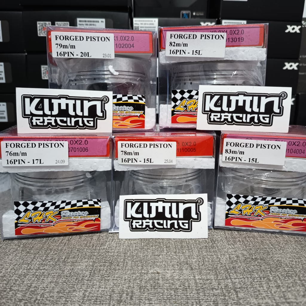 Piston LHK 76 77 78 79 82 83mm FORGED Pin 16