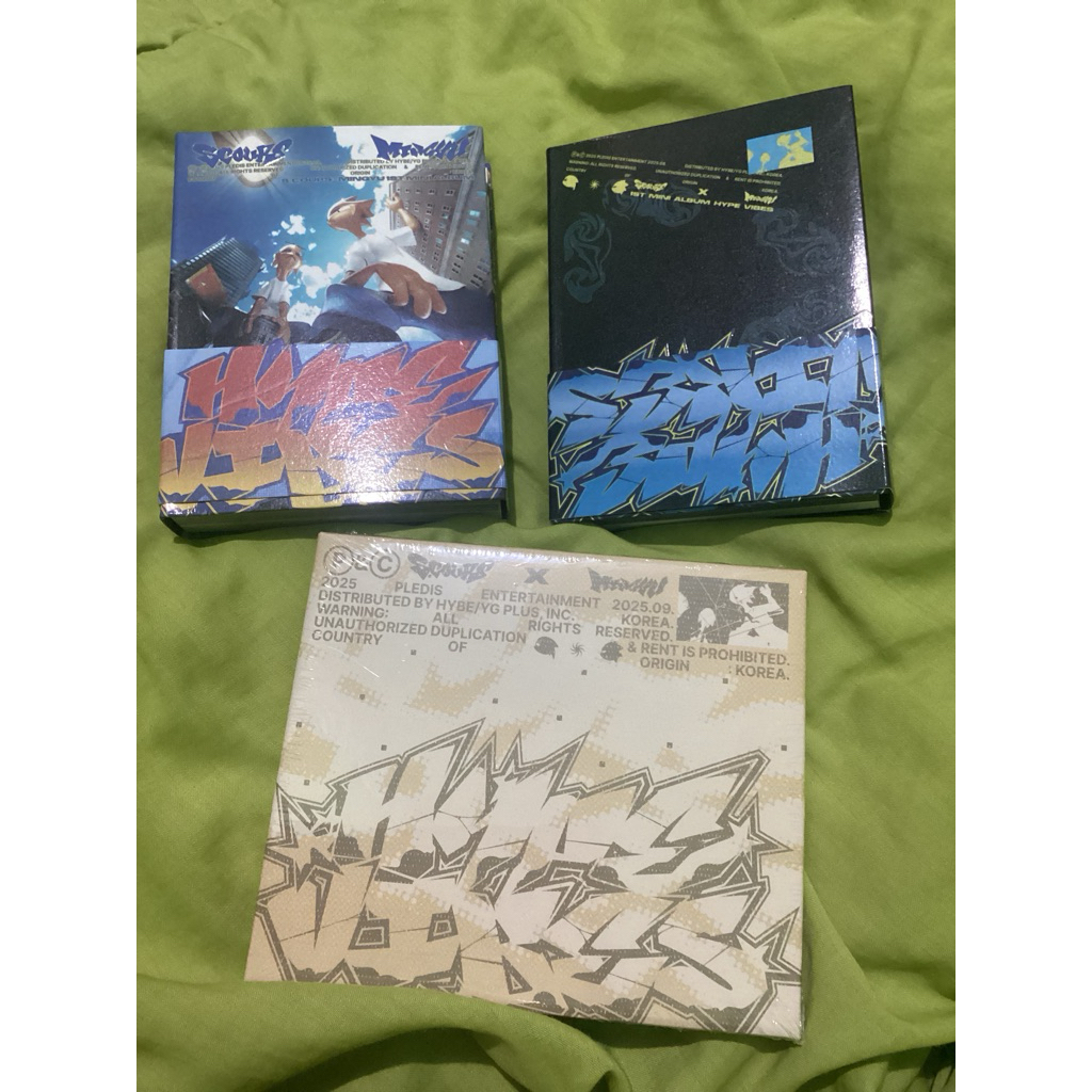 [READY STOCK] Album Seventeen CxM Scoups Mingyu Hype Vibes Compact Combi Buddy Version Sealed