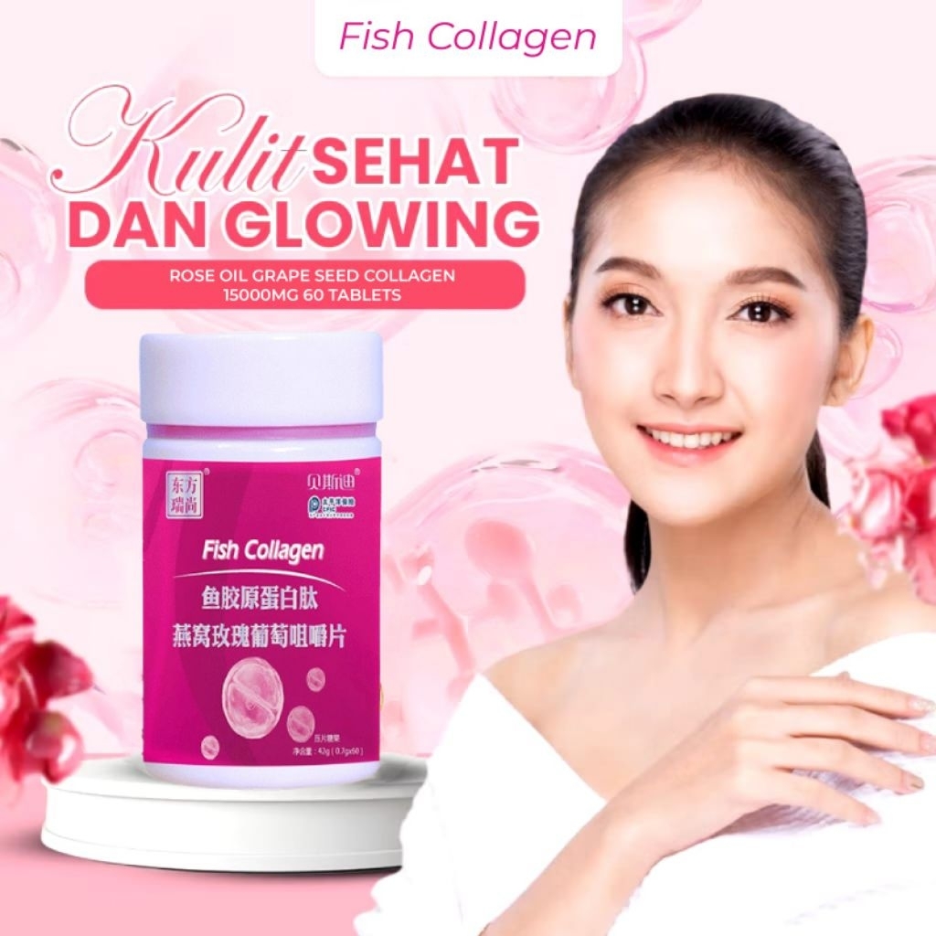 FISH COLLAGEN TABLETS[1BOTTLE:60TABLETS]