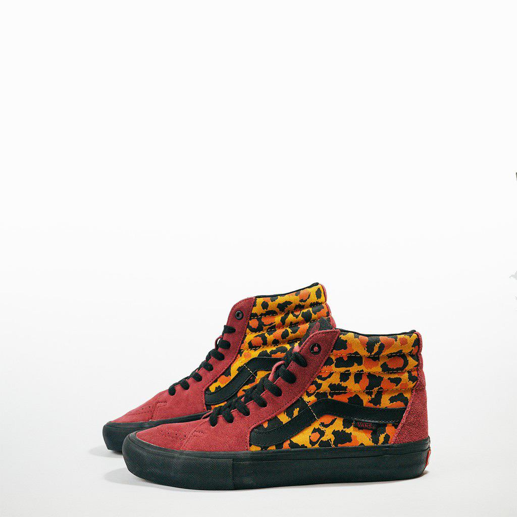 Vans Sk8 Hi Pro Punk Beet Red / Black