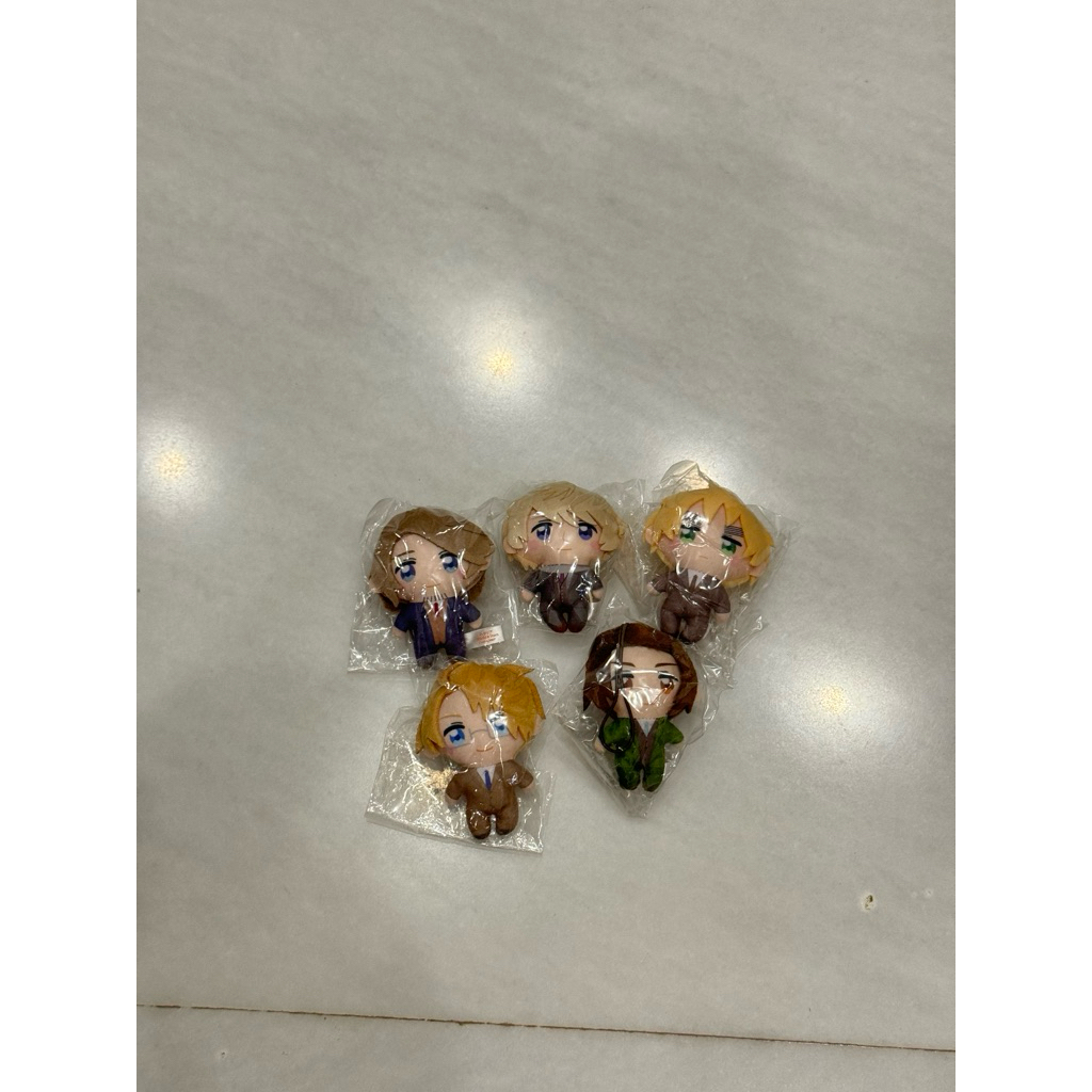 Hetalia Original Japan Gasha Gashapon Gacha Gachapon Plush Russia China England Uk Us America France