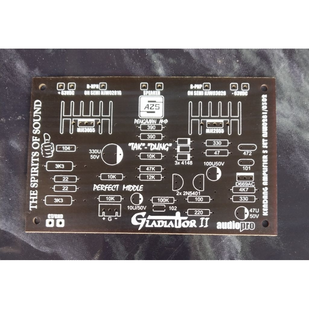 PCB Power SAFARI Modif Khusus Midlle Tak Dung