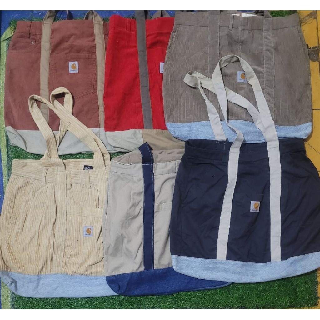 tote bag tas rework carhartt