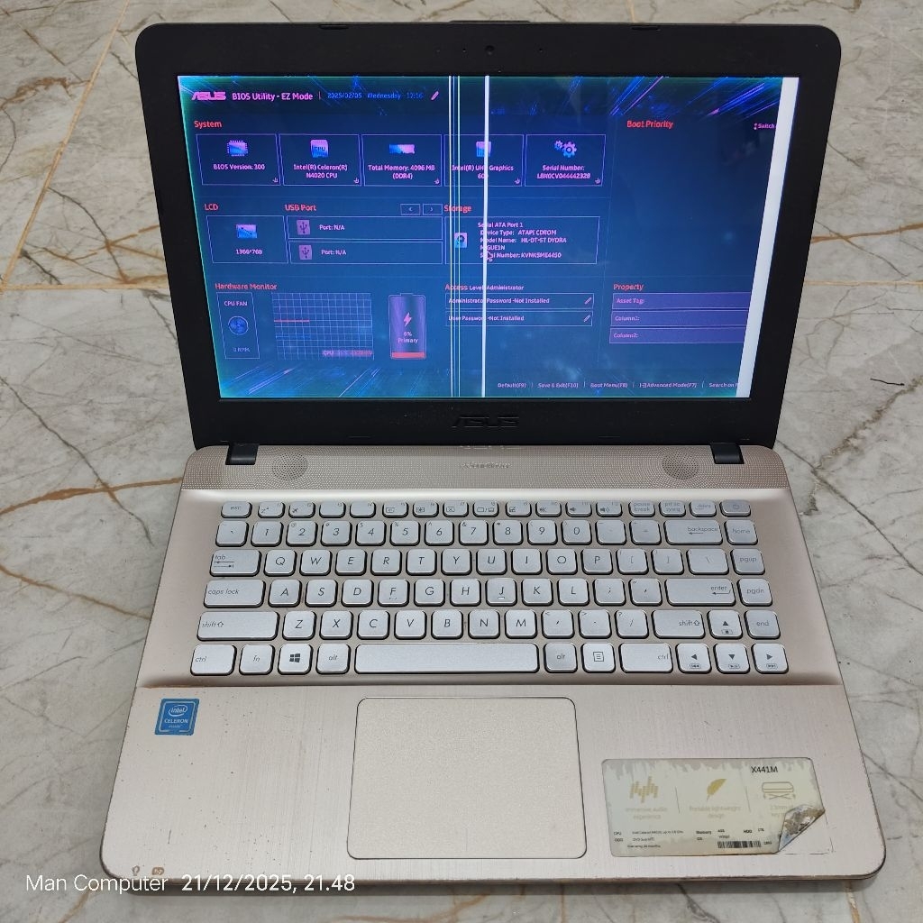 Mainboard Asus X441MA N4020 Banyak Bonus