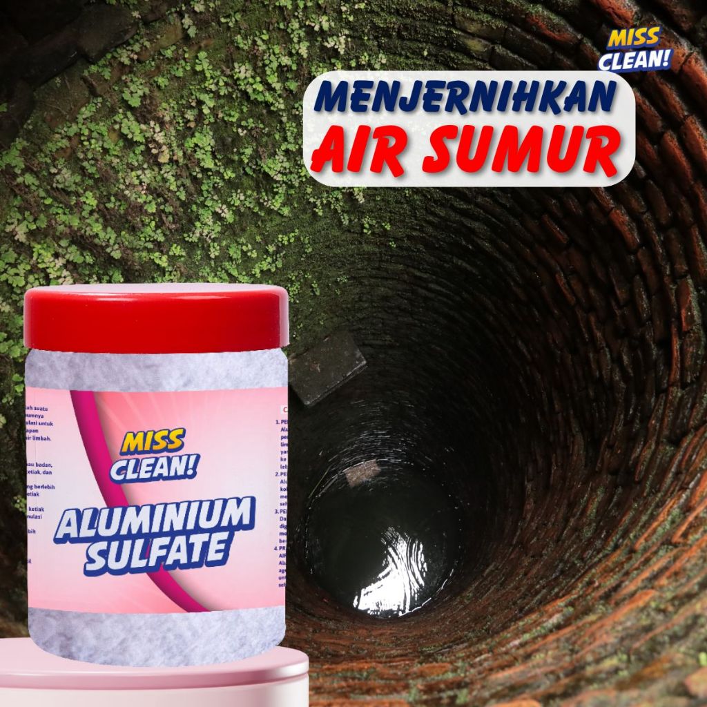 Bubuk Penjernih Air Sumur Kuning Keruh Dan Bau – Penjernih Air Ampuh untuk Sumur, Kolam, dan Air Kot