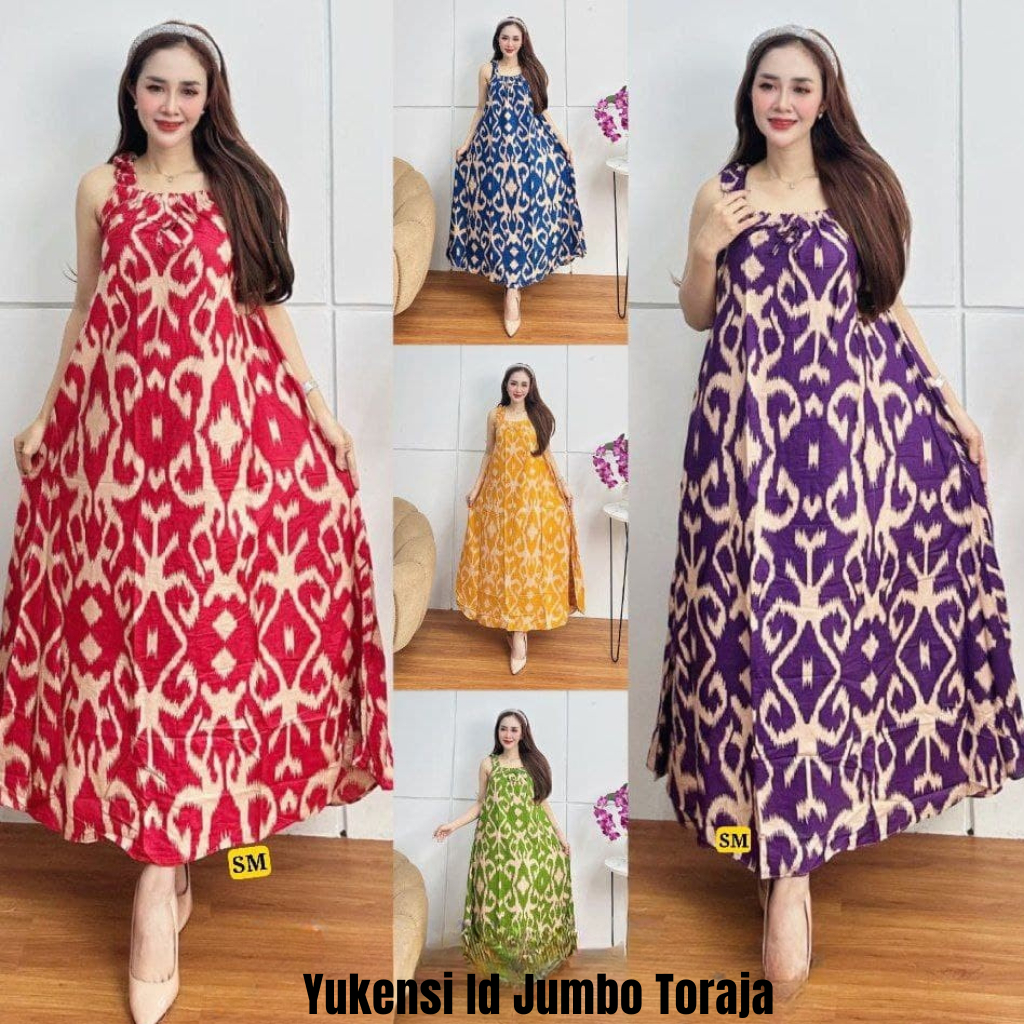 Daster Yukensi Panjang Motif Toraja Terbaru