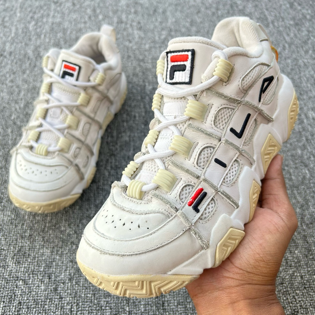 Sepatu FILA Barricade Low Size 37.5 Panjang Insole 23.5 cm