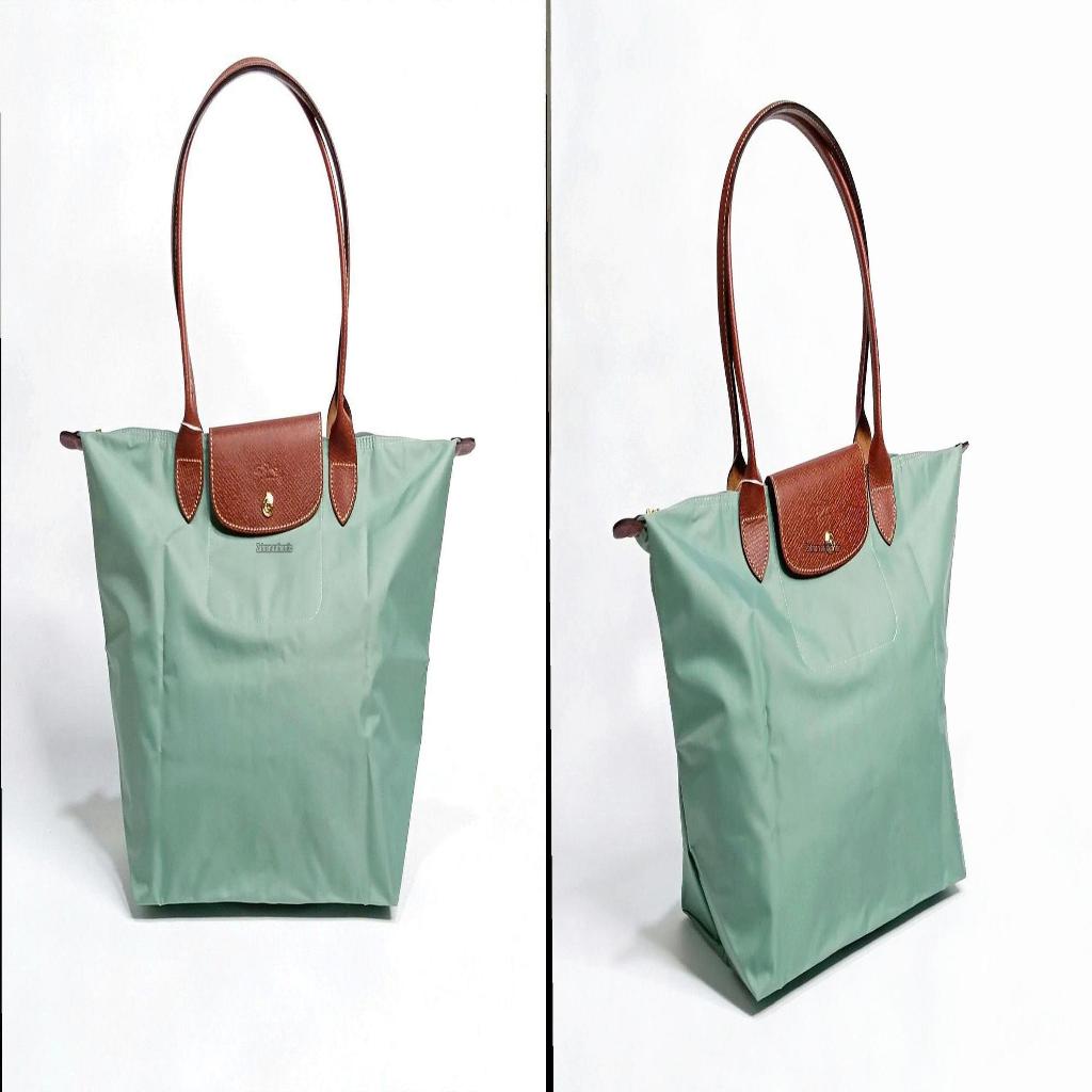 Tas Wanita LC Classic Nylon Large Long Handle Celadon Original