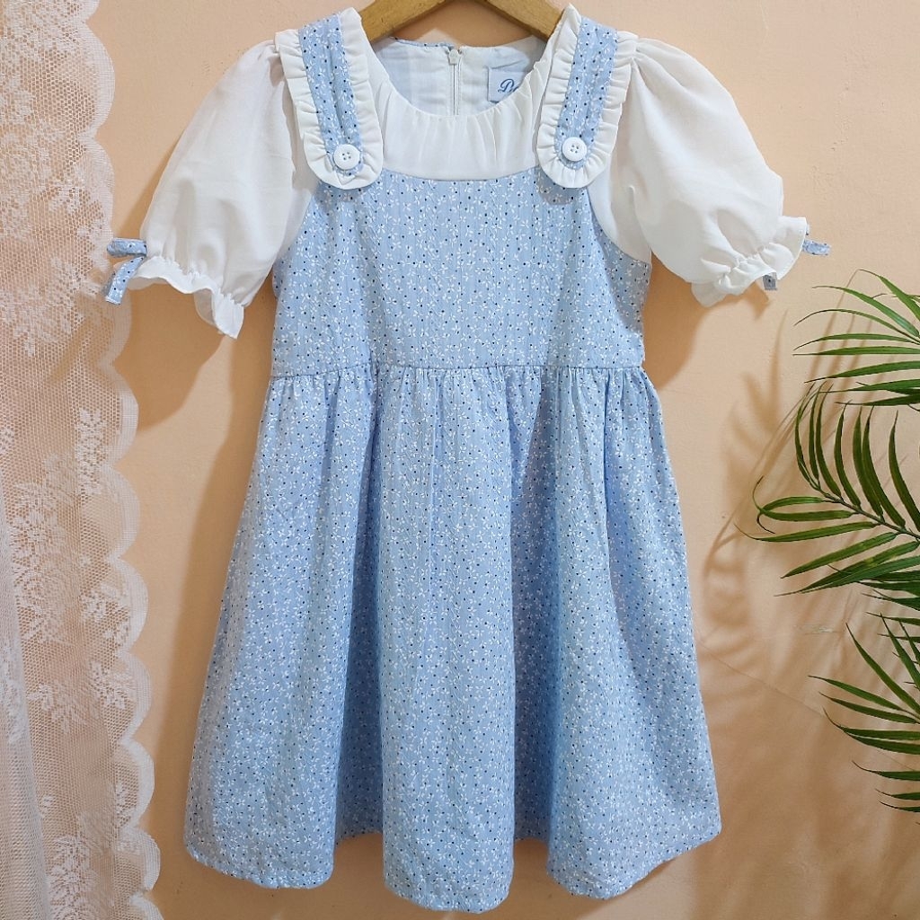 DONITA Size 4 Dress Anak Perempuan Matahari Bahan Katun Donitakids Casual