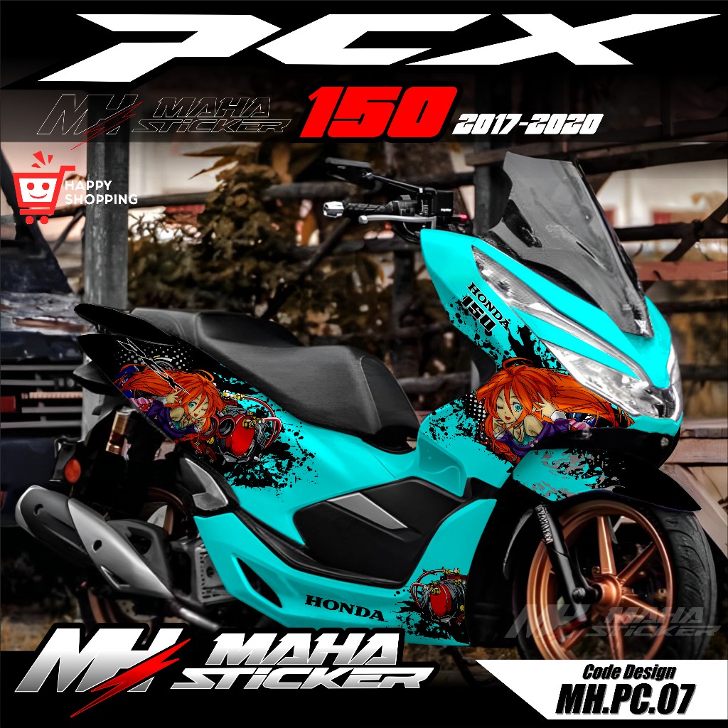 Maha Decal - Decal Sticker PCX 150 2017 2018 2019 2020 Fullbody