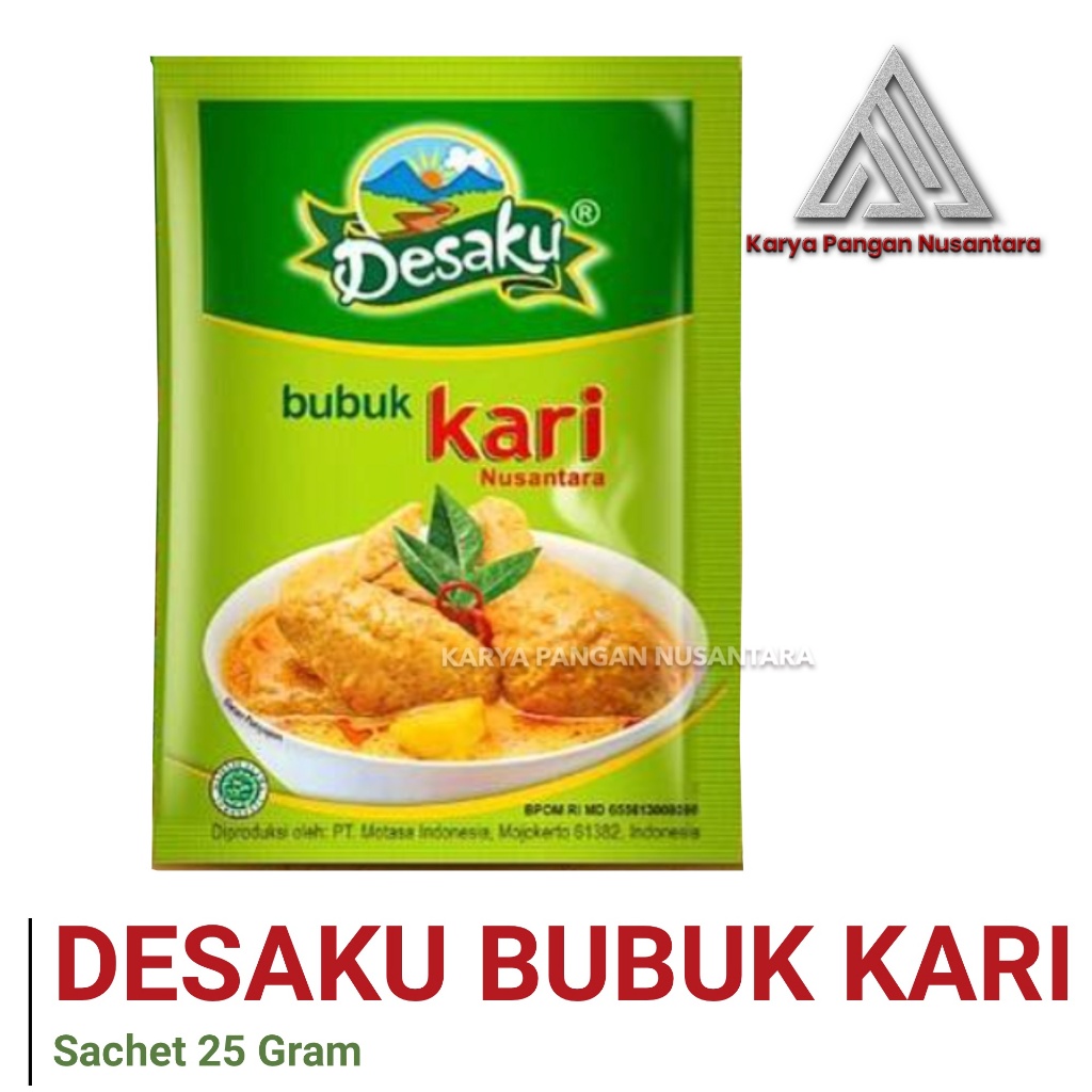 DESAKU BUBUK KARI NUSANTARA DESAKU KARI DESAKU BUMBU KARE SACHET PER PCS