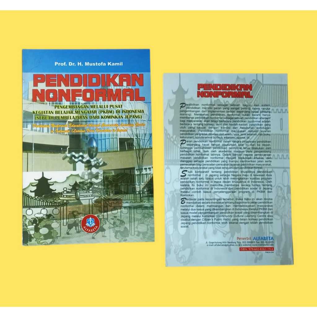 Pendidikan Nonformal, Pengembangan Melalui PKBM - Alfabeta