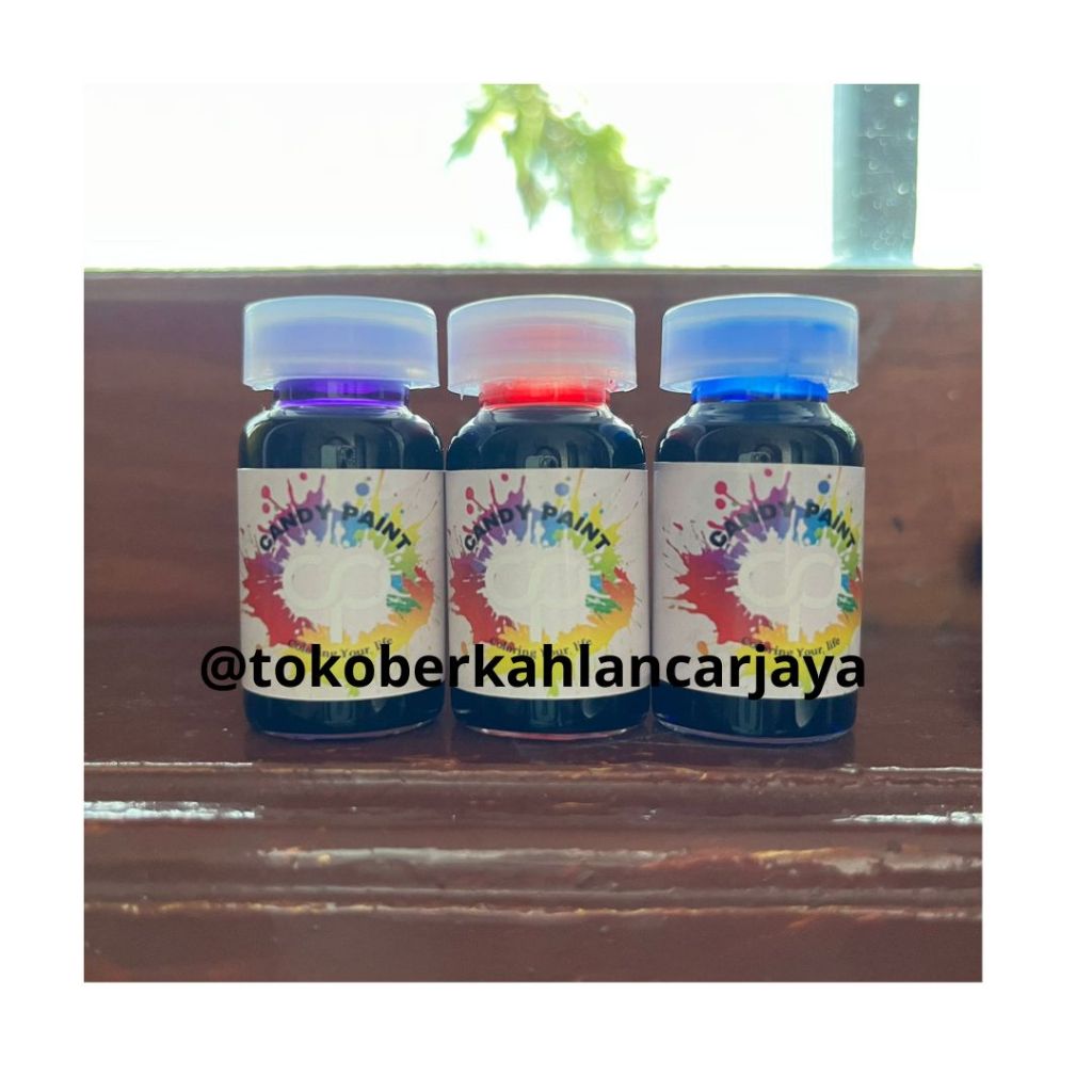 (OLES) 12,5 ML CAT CANDY PAINT CAT VELG MOTOR CAT PEWARNA OLES CAT CANDY CHROME CAT VELG MOBIL