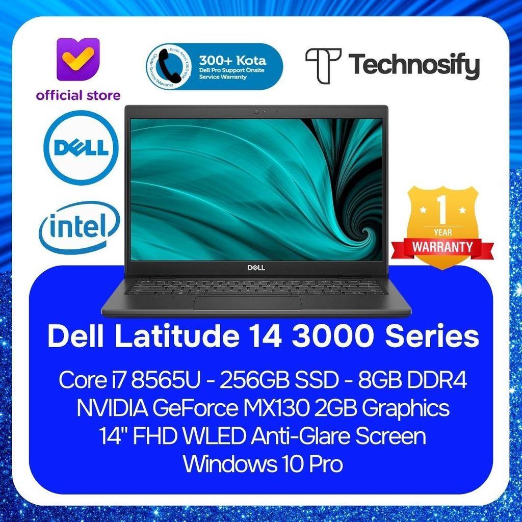 Dell Latitude 14 3000 Series i7-8565U 256GB SSD 8GB DDR4 NVIDIA GeForce MX130 2GB Graphics 14" FHD W