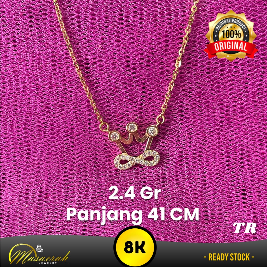 Kalung Emas 8K - Toko Emas Gajah Saerah - 2.4 Gram 2376
