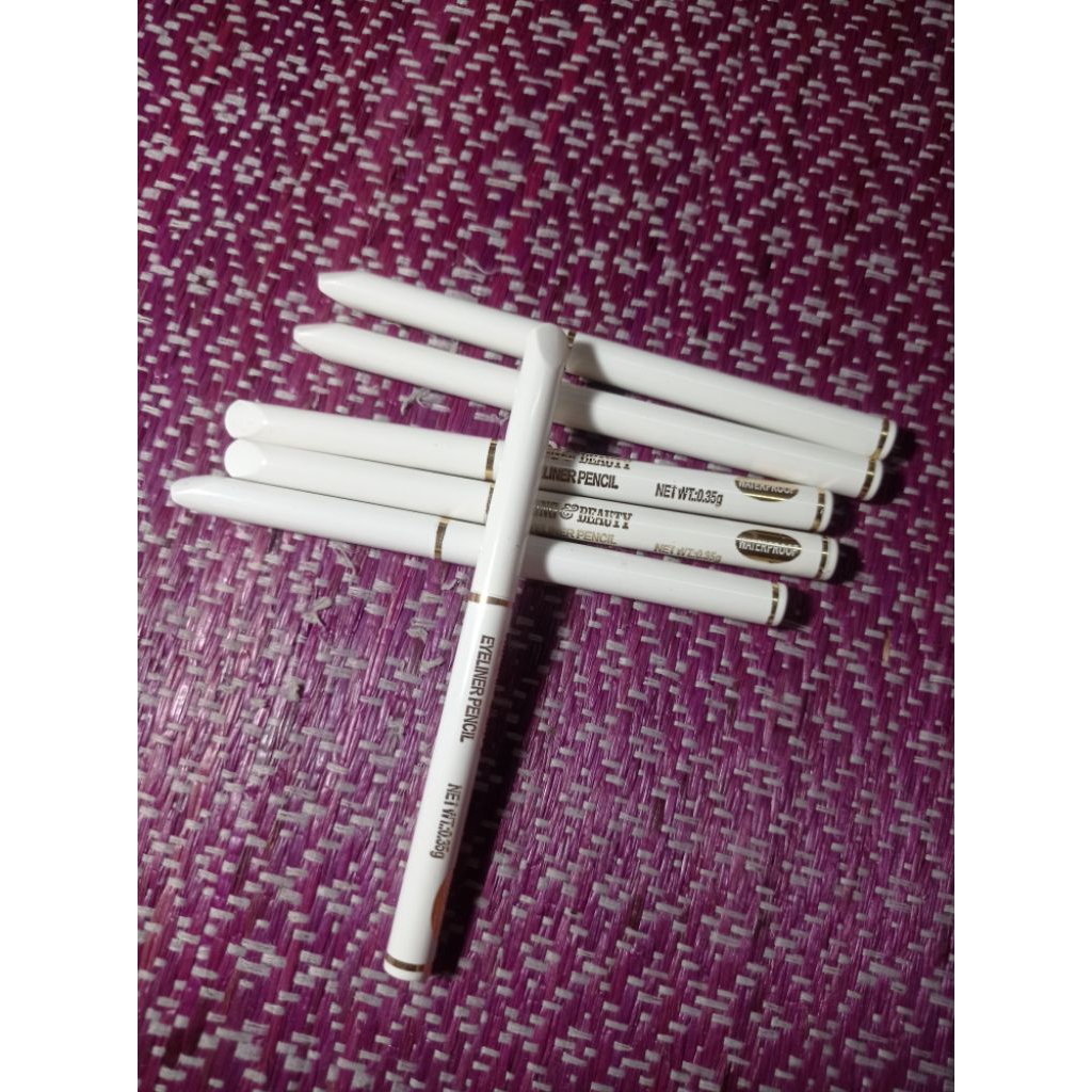 Eyeliner Pencil, ( warna putih) waterproof