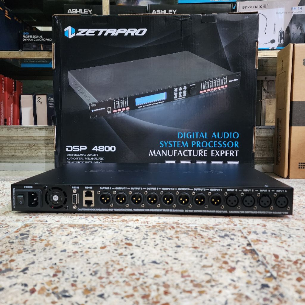 DLMS Speaker Management ZETAPRO DSP 4800 / DSP4800 Original Zetapro
