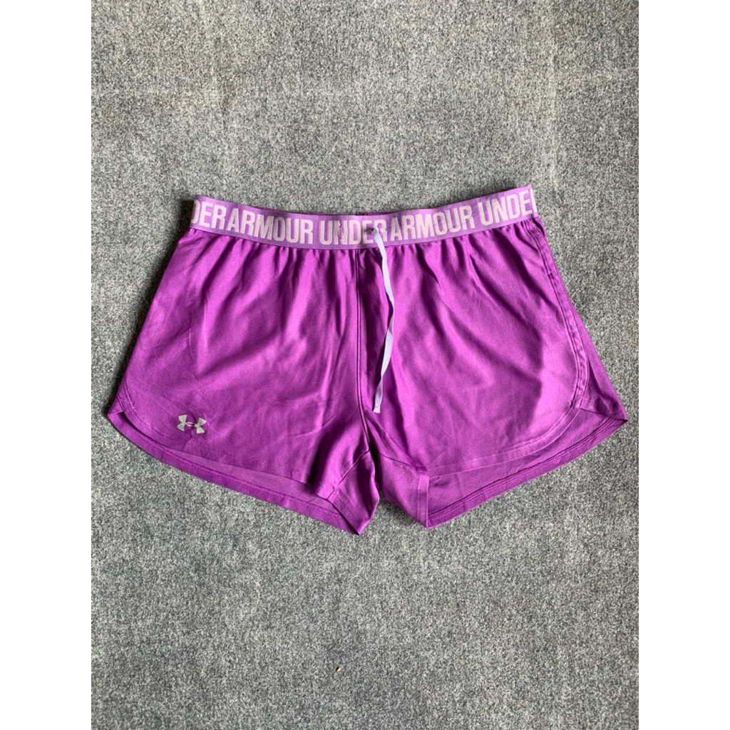 preloved / celana olahraga / running short / Under Armour Magenta Athletic