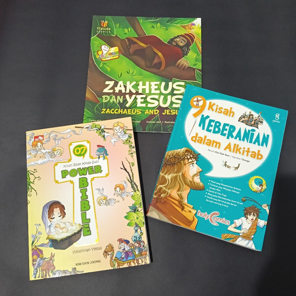 Buku & Komik Cerita Alkitab [second hand, ori]