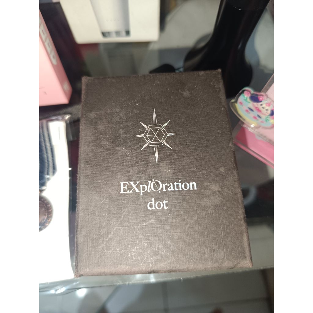 Official merchandise EXO Necklace kalung Exploration dot global package