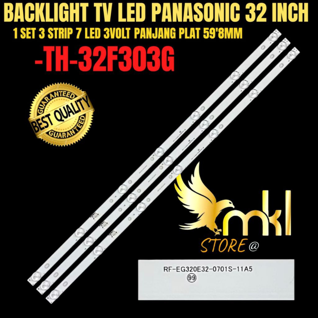 BACKLIGHT TV LED PANASONIC 32 INCH 32F303G BACKLIGHT TV LED PANASONIC 32 INCH