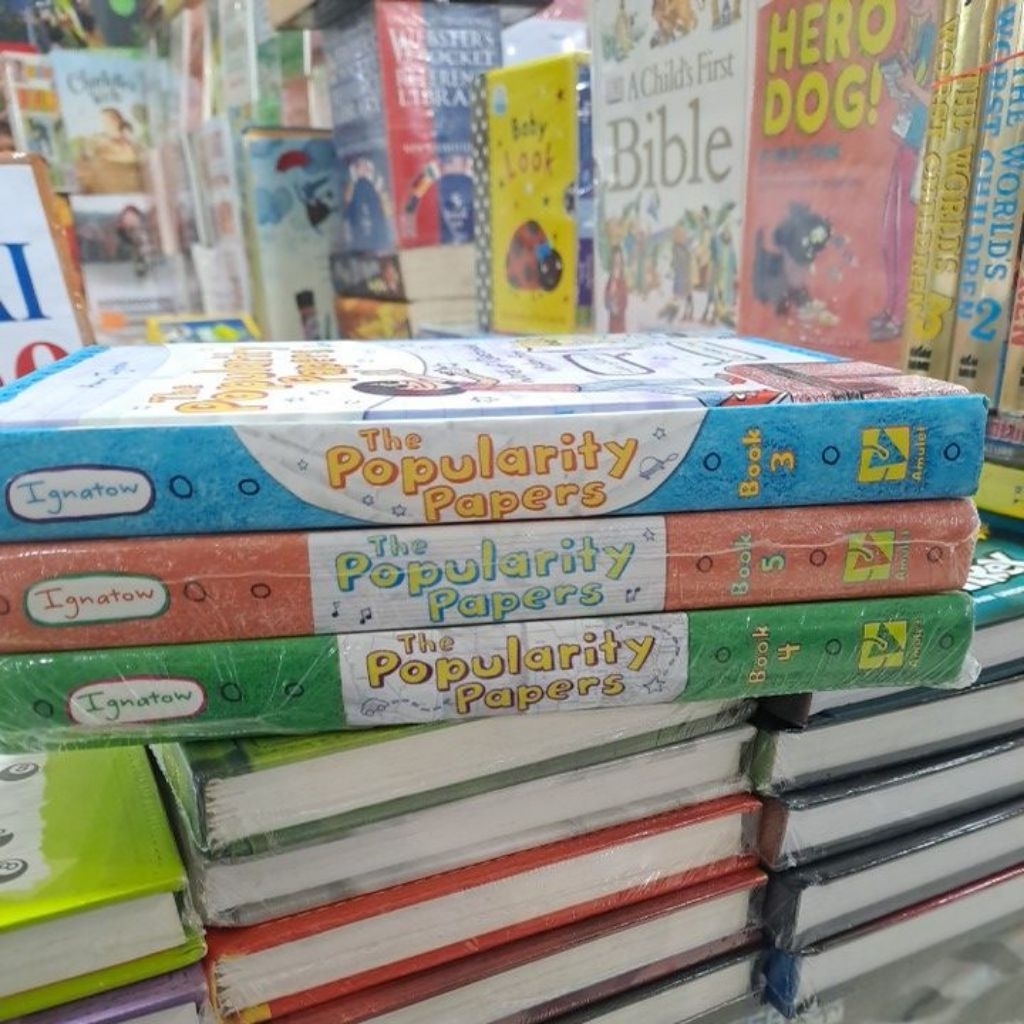 Buku Anak Bahasa Inggris The Popularity Papers Original Amy Ignatov