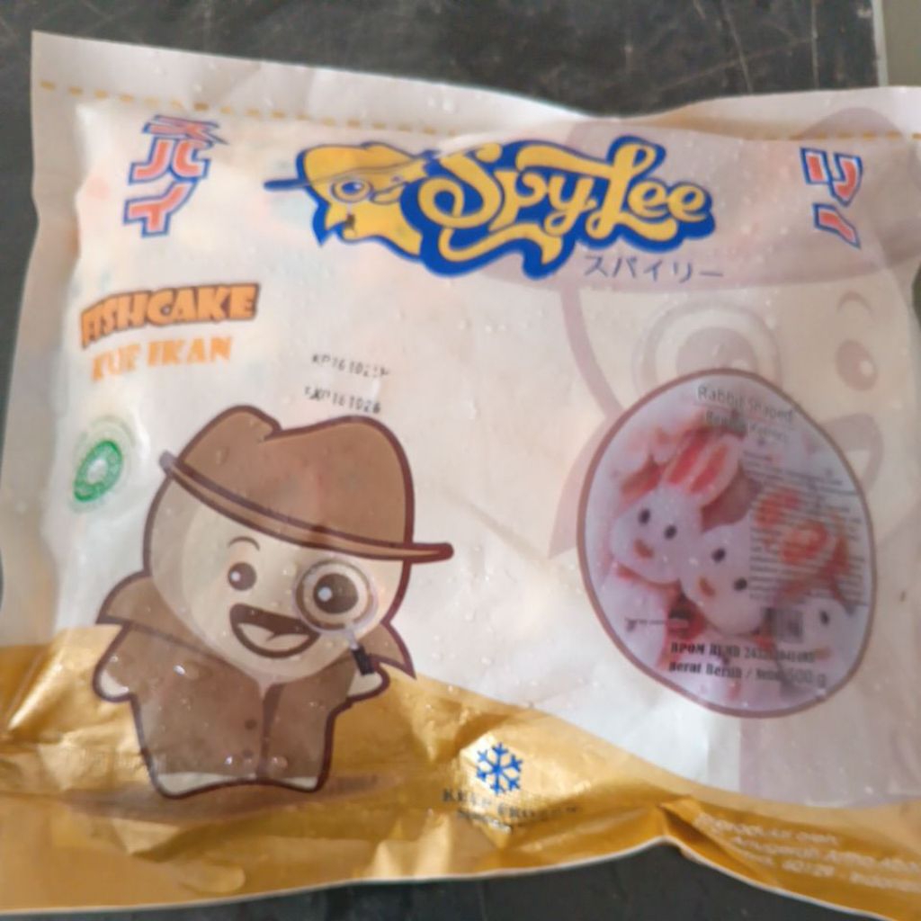 PROMO ..Spylee olahan ikan Karakter Kelinci 500 Gram, MUI Halal, BPOM