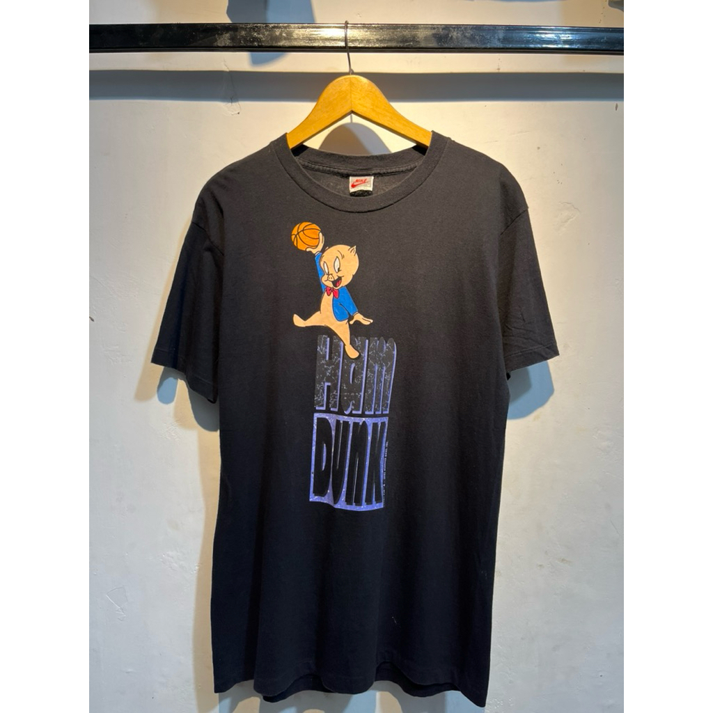 Kaos Nike Jordan porky pig ham dunk cp 1992