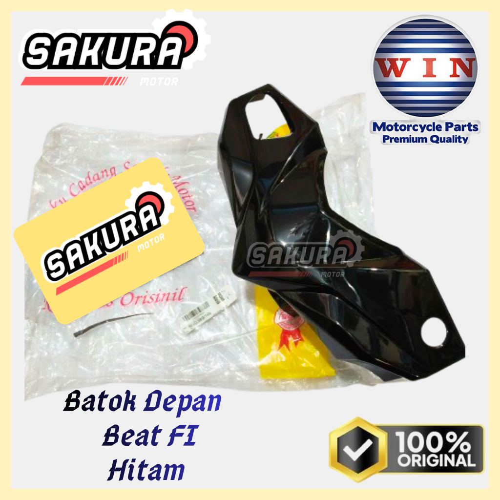 Batok Depan Beat FI Hitam Original WIN
