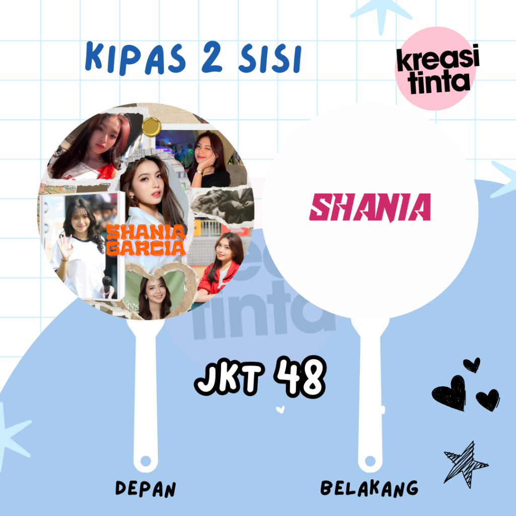 KIPAS CUSTOM KONSER JKT48 - Merchandise JKT48 - KIPAS Member jkt48