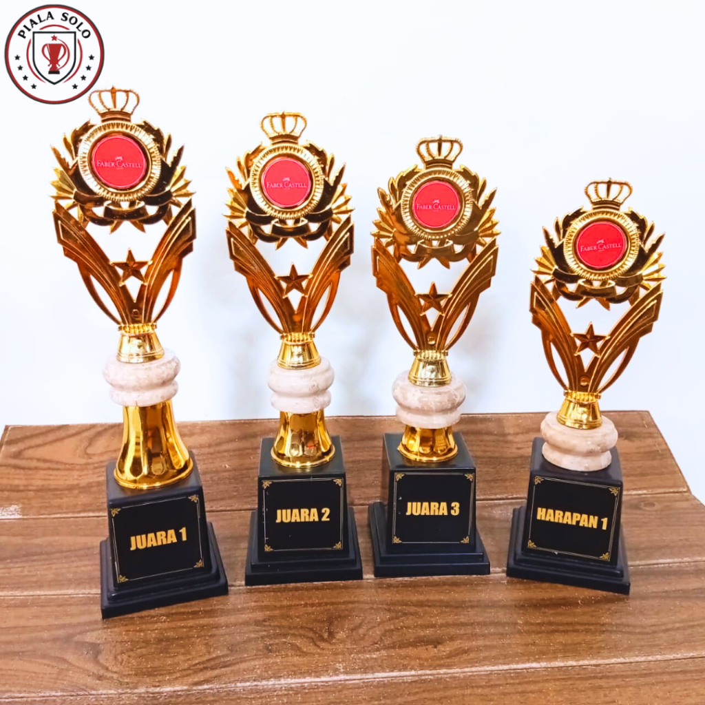 PIALA JUARA 1234 SATUAN KOMBINASI MARMER