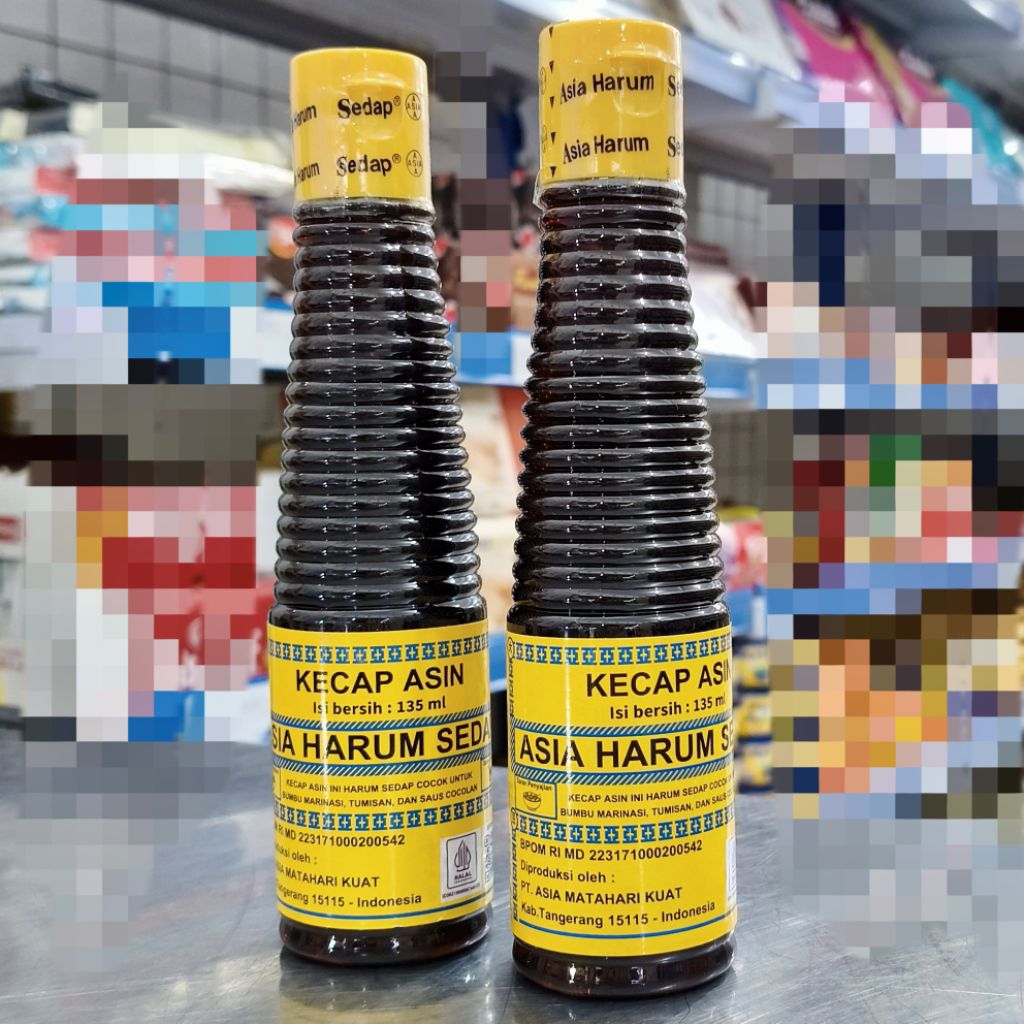 Kecap Asin 135ml Asia Harum Sedap/Kecap Asin Asia Harum Sedap