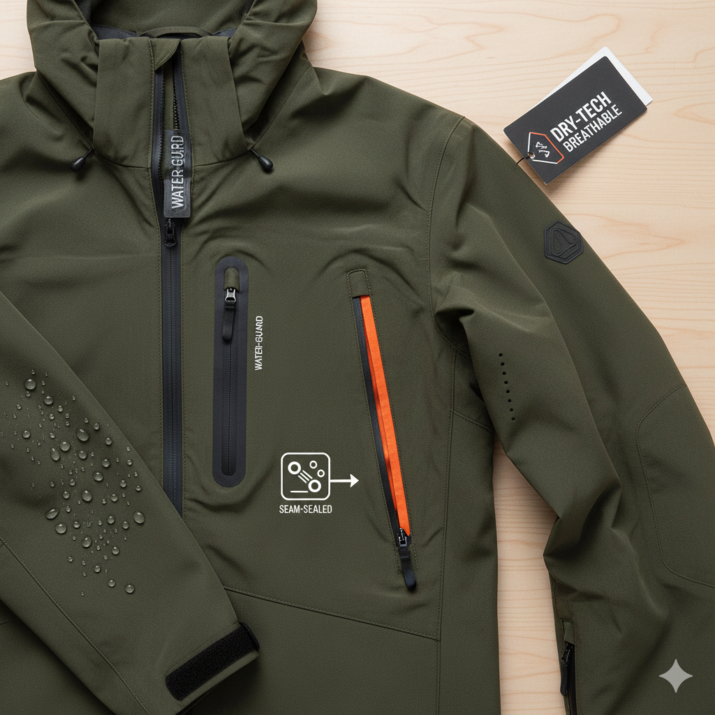 Jacket Cagoule Windbreaker Anorak (Taslan)