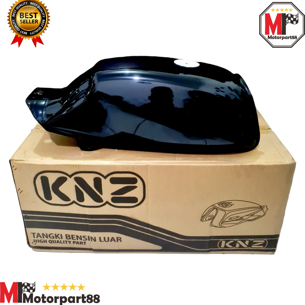 TANGKI TENGKI BENSIN LUAR HONDA WIN HITAM BLACK KNZ
