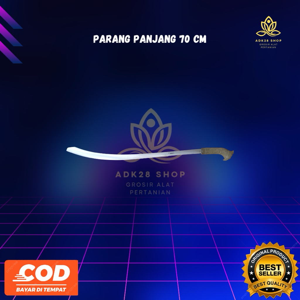 parang tebas rumput dan kayu / golok tebas rumput dan kayu panjang 70 cm