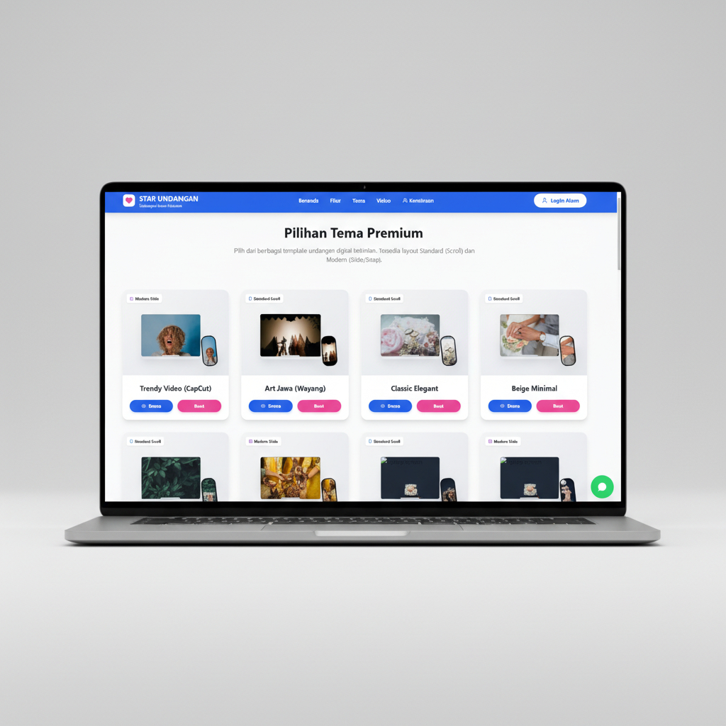 Source Code Website Undangan Digital - Siap Pakai - Buka Jasa Undangan Sendiri (Profit 100%)