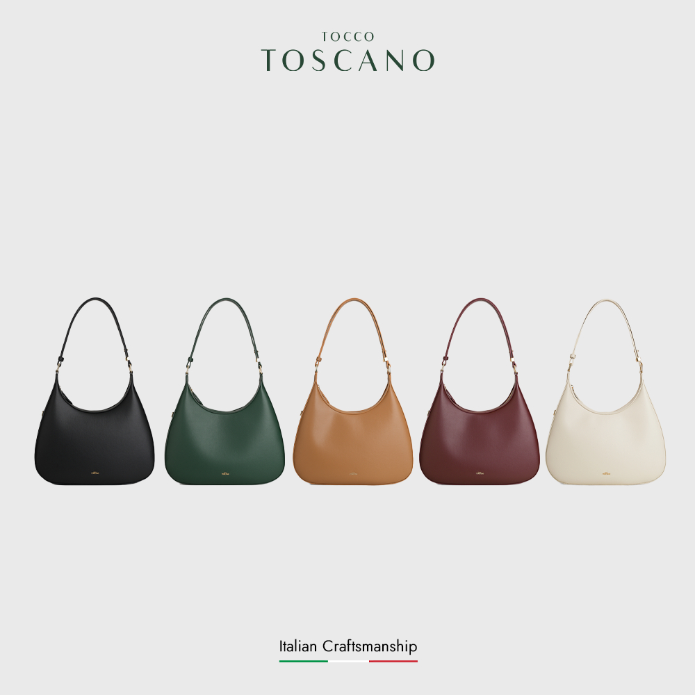 Tocco Toscano Nova Structured Hobo Bag - Tas Pundak Wanita