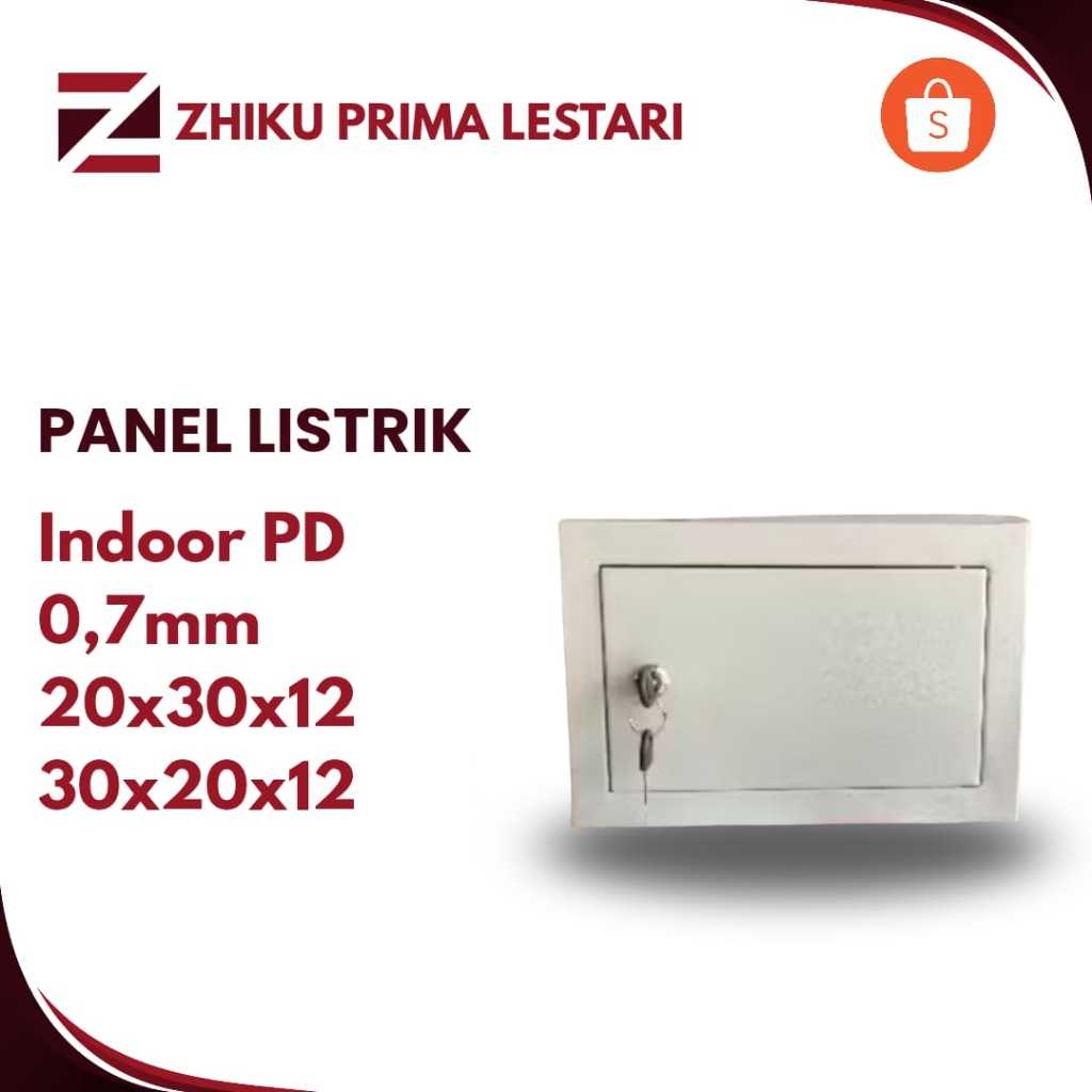 Box Panel Listrik Indoor PD 0,7mm 20x30x12 30x20x12