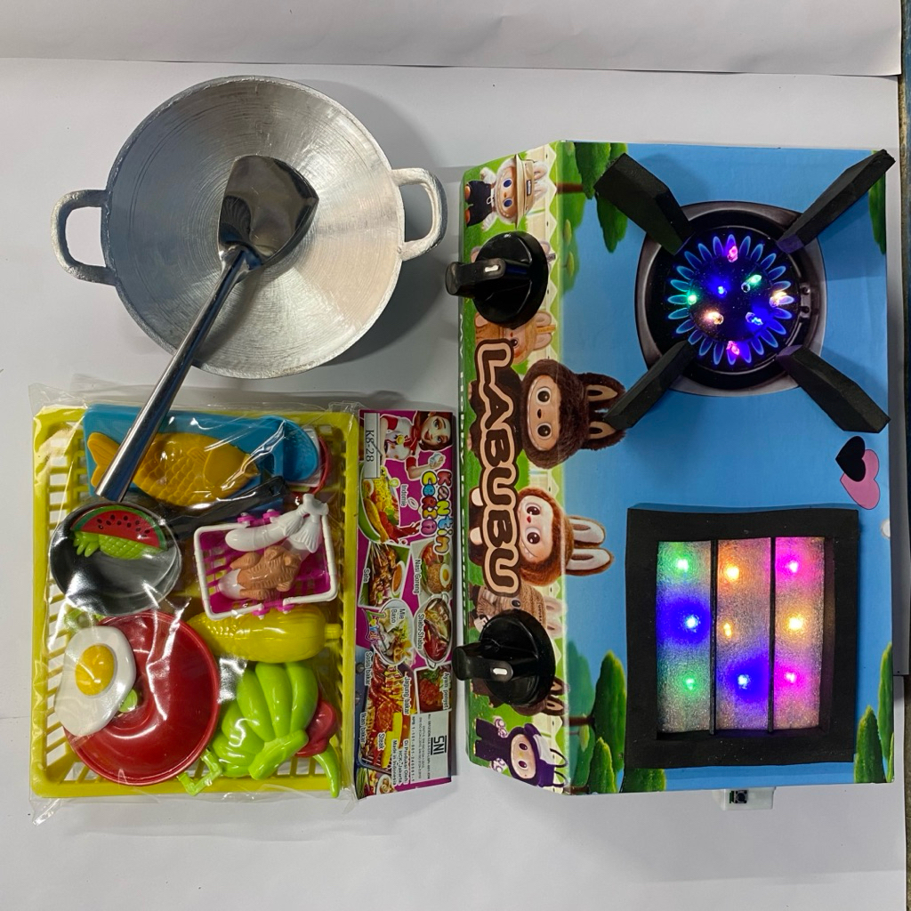 KOMPOR MAINAN NYALA LAMPU