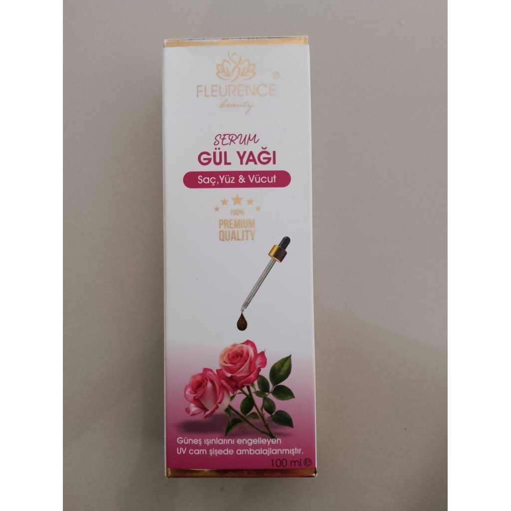 Serum Rose Oil Turki - Fleurence Beauty - Body Oil